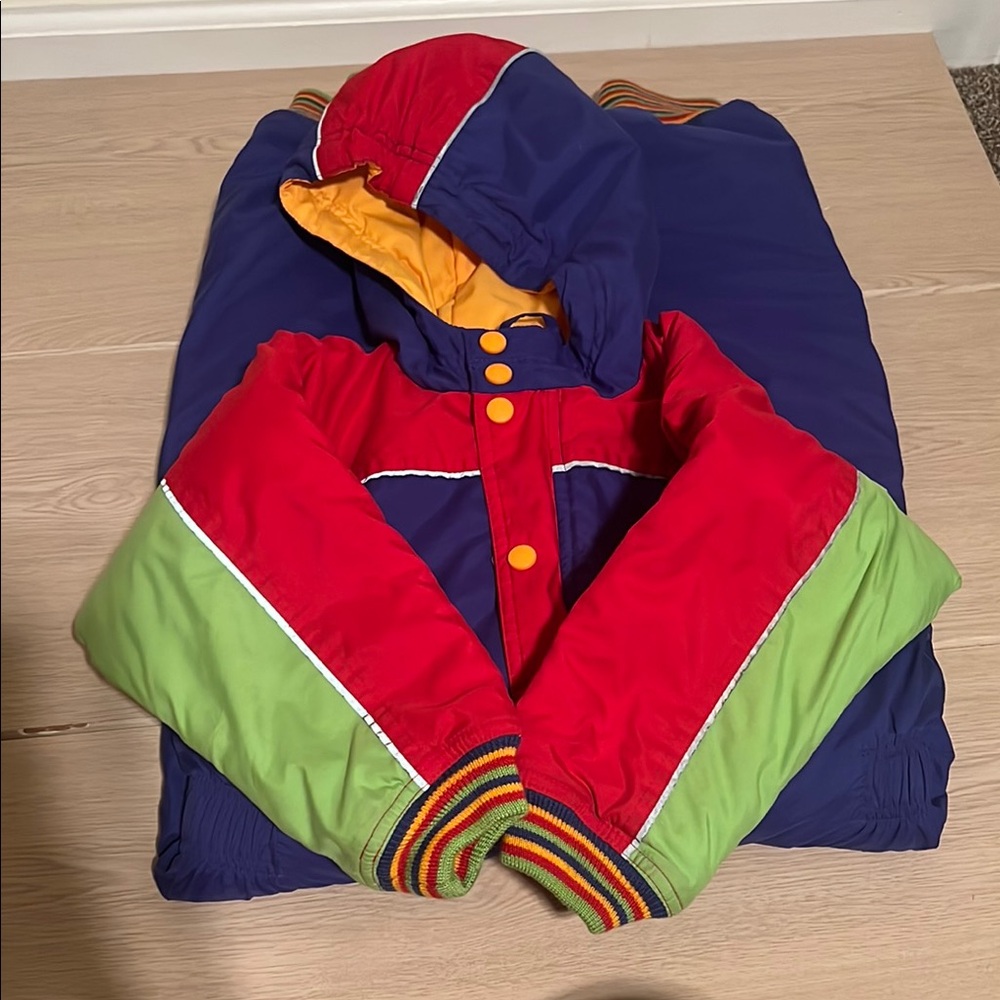 Hanna Anderson hooded snowsuit